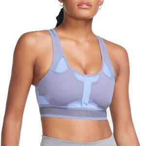 Nike Swoosh Ultrabreathe Blue Sports Bra (CJ0149-482) Women’s Size Small NWT